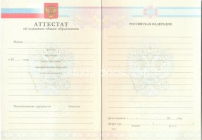 Аттестат за 9 класс 2007-2010 в Энгельсе